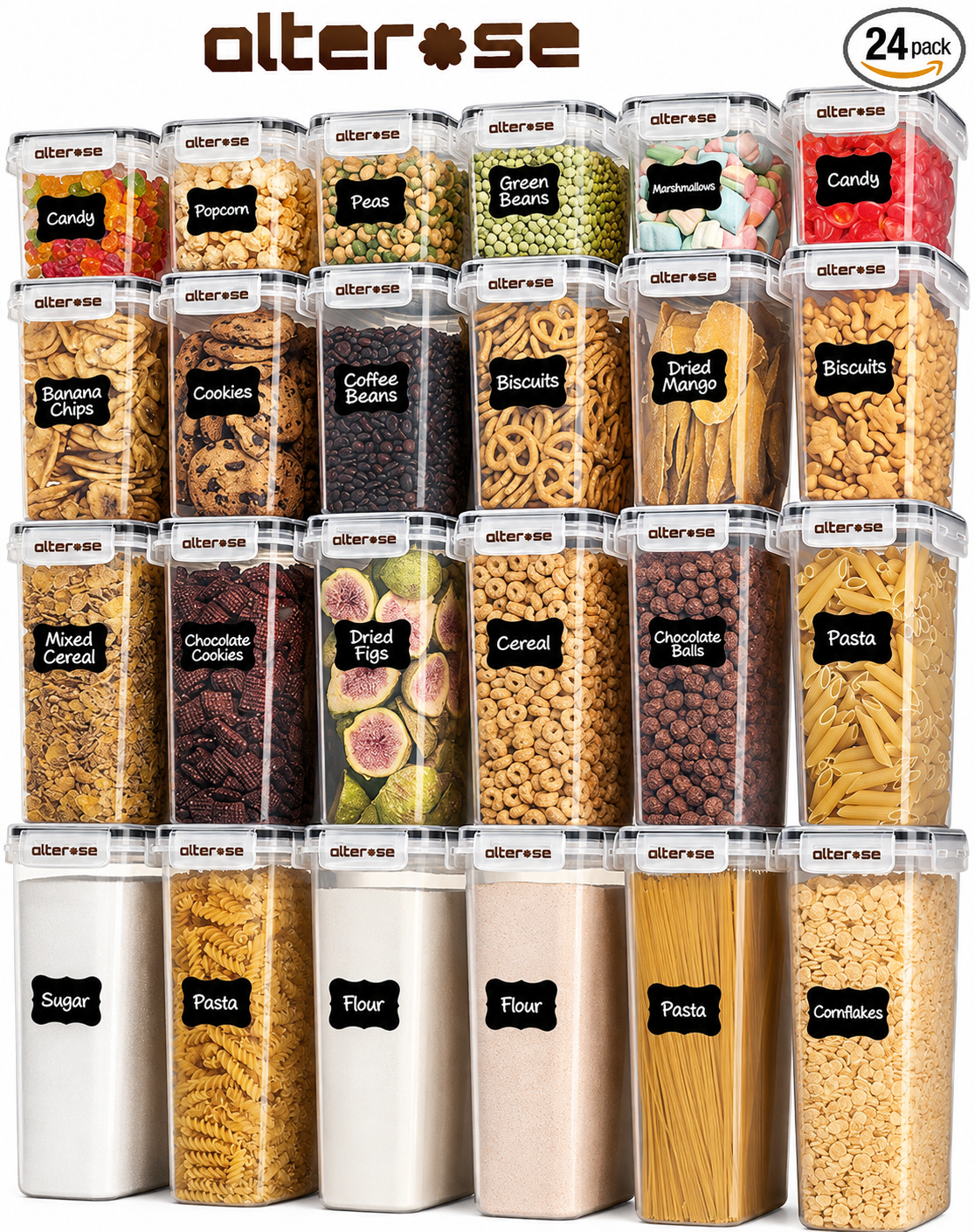 Alterase Airtight Kitchen Storage Collection