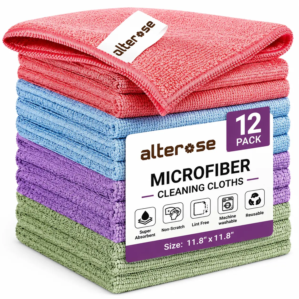 Alterase Premium Microfiber Cleaning System